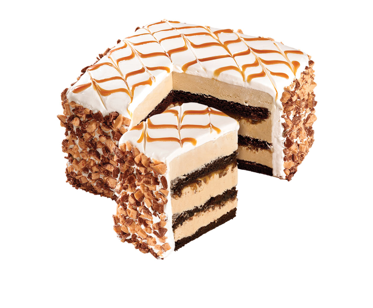 Quilted Coffee Caramel Cold Stone Creamery Signature Cakes