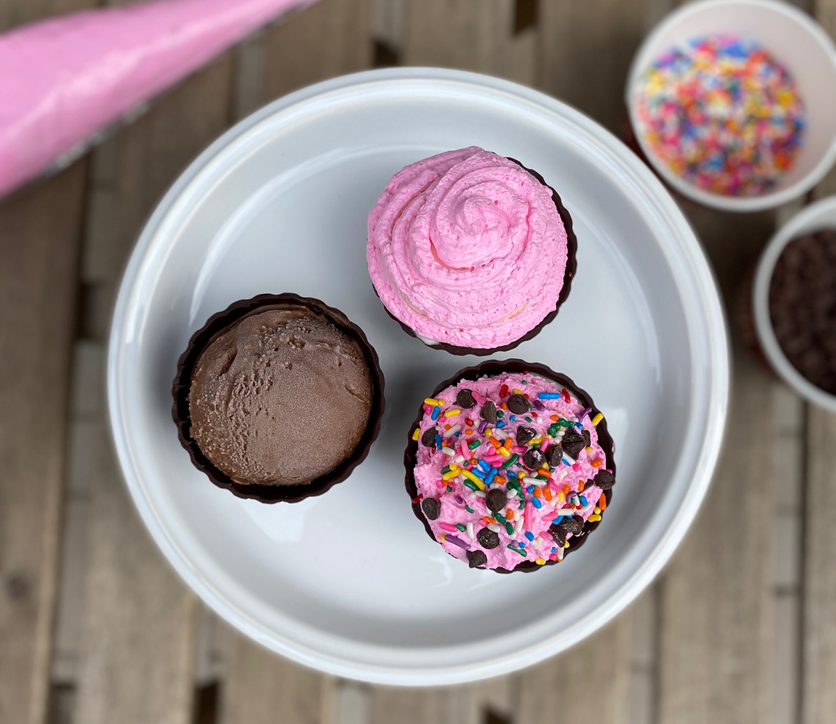 DIY Ice Cream Cupcakes Kit
