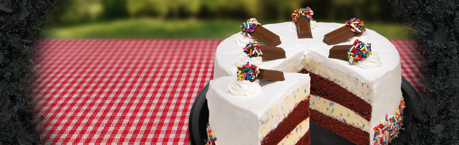 Eggless Chocolate Ice Cream Cake. Two dark chocolate cakes sandwiching a  chocolate ice cream layer. Ganache filling, chocolate whipped cream  frosting and fresh berries and eggless cookies decoration : r/Baking